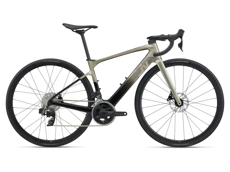 Liv Avail Advanced E+ Elite 2 Women's 2025 Electric Road Bike - Golden Haze