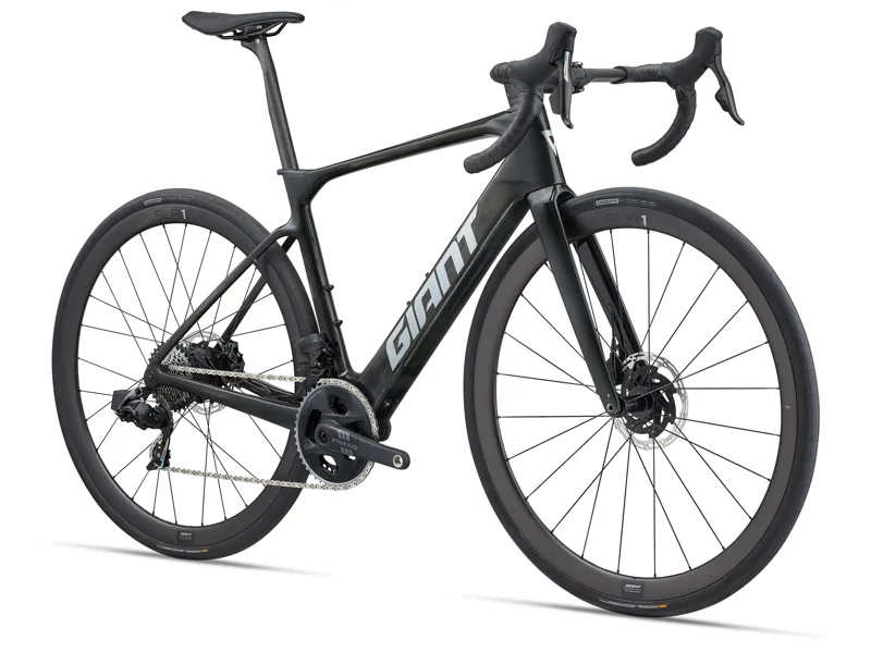 Giant Defy Advanced E+ Elite 1 2025 Electric Road Bike - Raw Carbon-1