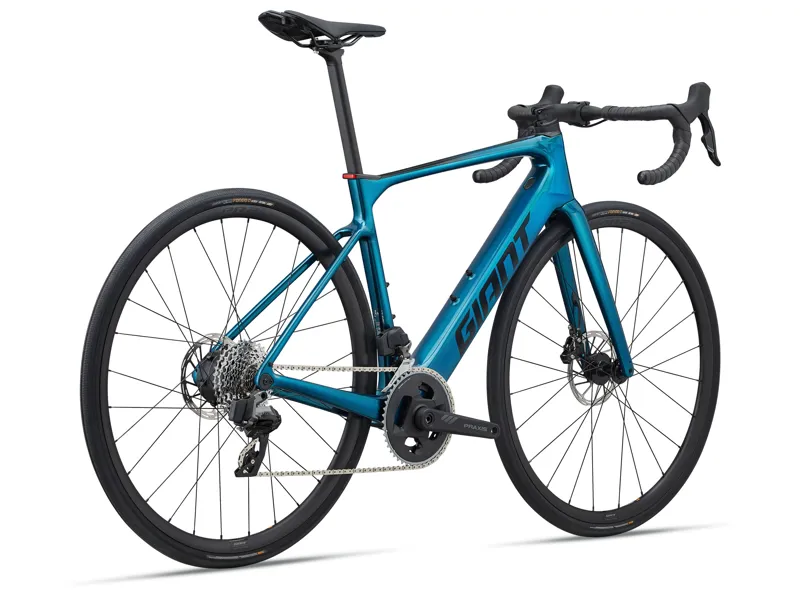 Giant Defy Advanced E+ Elite 2 2025 Electric Road Bike - Sea Sparkle-1