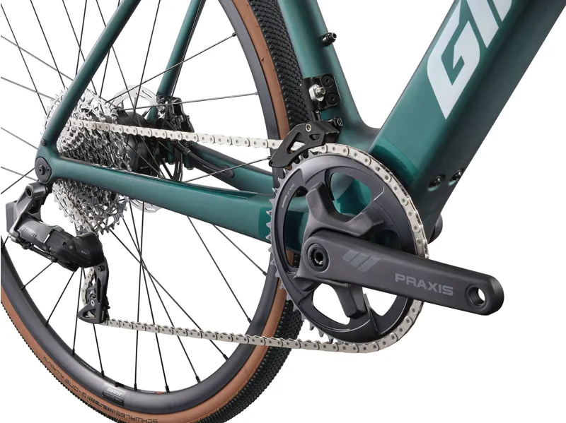 Giant Defy Advanced E+ Elite AR 2025 Electric Road Bike - Kelp Forest-6