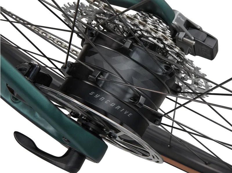 Giant Defy Advanced E+ Elite AR 2025 Electric Road Bike - Kelp Forest-7