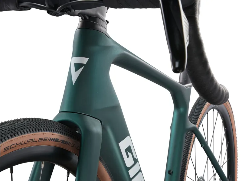 Giant Defy Advanced E+ Elite AR 2025 Electric Road Bike - Kelp Forest-9