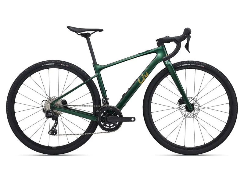 Liv Devote Advanced 2 2025 Women's Gravel Road Bike - Kelp Forest
