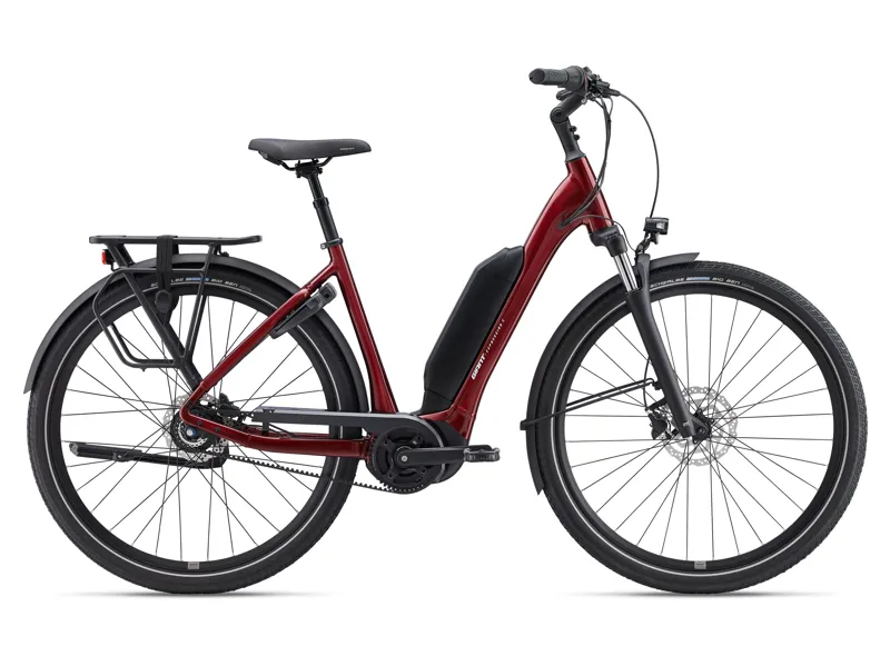 Giant Expression E+ 0 2024 Electric Hybrid Bike - Sangria