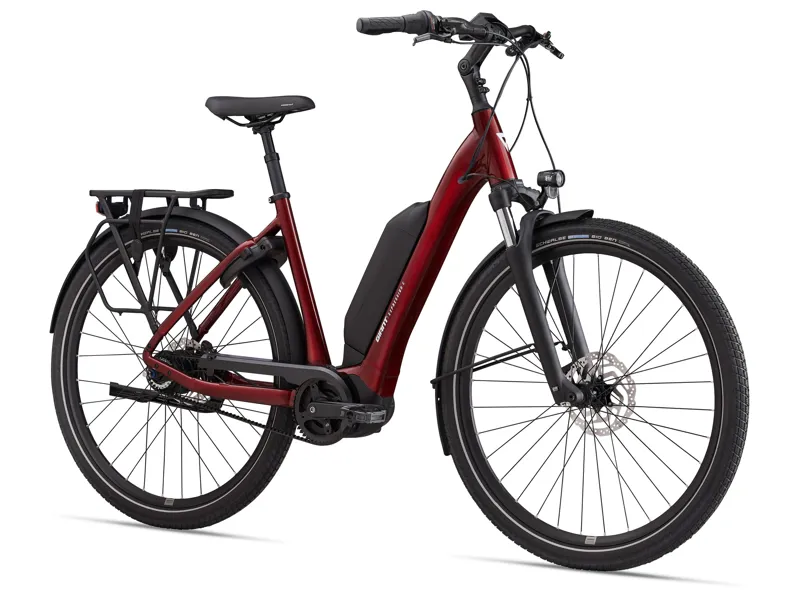 Giant Expression E+ 0 2024 Electric Hybrid Bike - Sangria-1