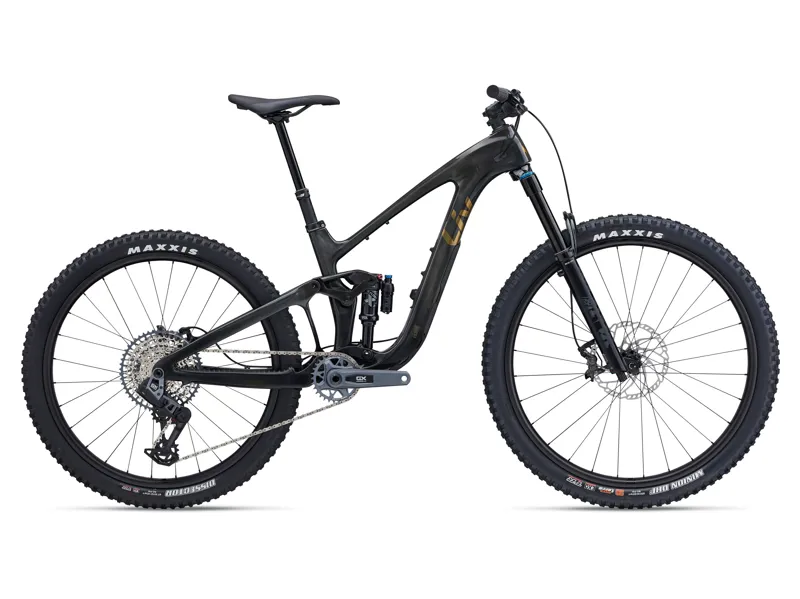 Liv Intrigue X Advanced 1 2024 Women's Full Suspension MTB - Raw Carbon