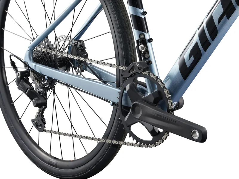 Giant FastRoad AR 2 2026 Flat Bar Road Bike - Glacier Silver-2