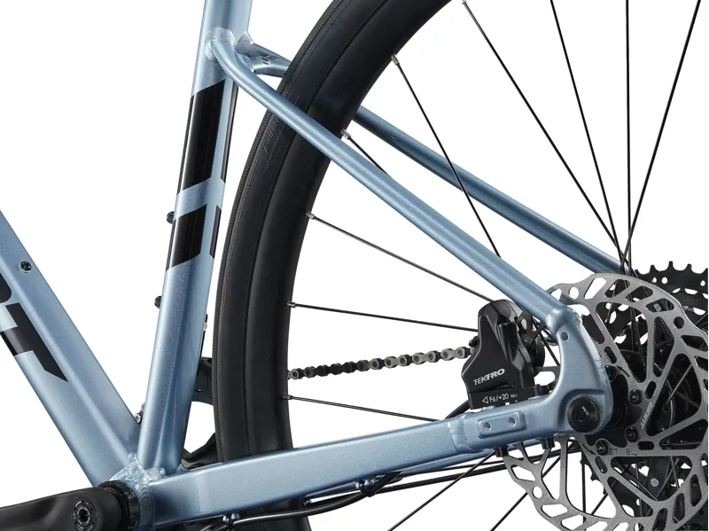 Giant FastRoad AR 2 2026 Flat Bar Road Bike - Glacier Silver-5