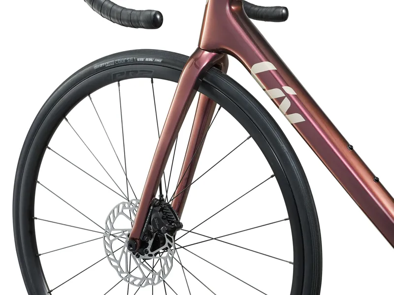 Liv Langma Advanced 1 2025 Women's Carbon Road Bike - Mechanic Rose-5