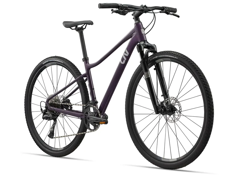 Liv Rove 1 2026 Women's Hybrid Bike - Tyrian Purple-1