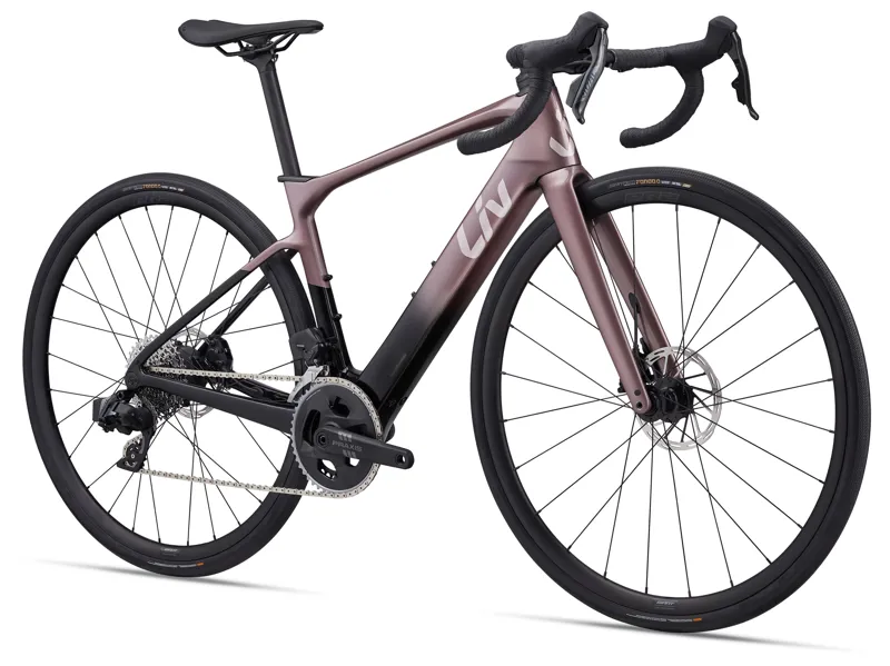 Liv Avail Advanced E+ Elite 2 2026 Women's Electric Road Bike - Iron Rouge-1
