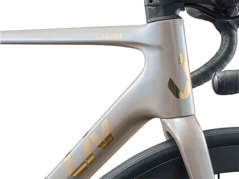 Liv Langma Advanced 0 2026 Women's Carbon Road Bike - Camel Silk-5