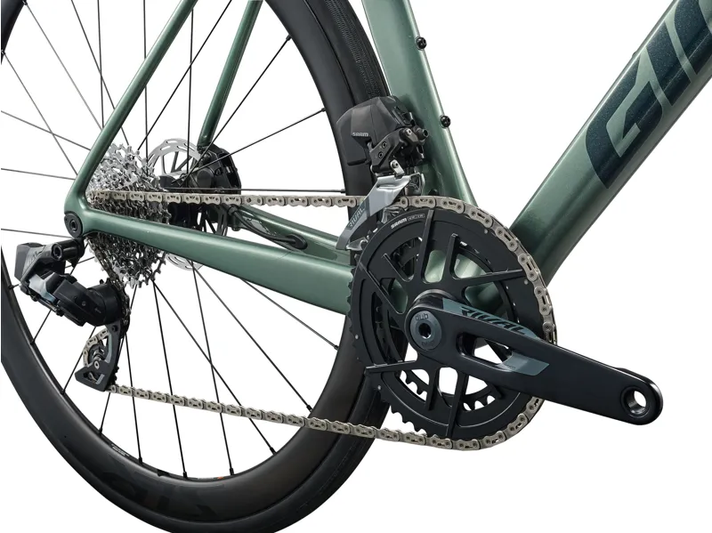 Giant TCR Advanced 0 AXS 2026 Carbon Road Bike - Alpine Green-2
