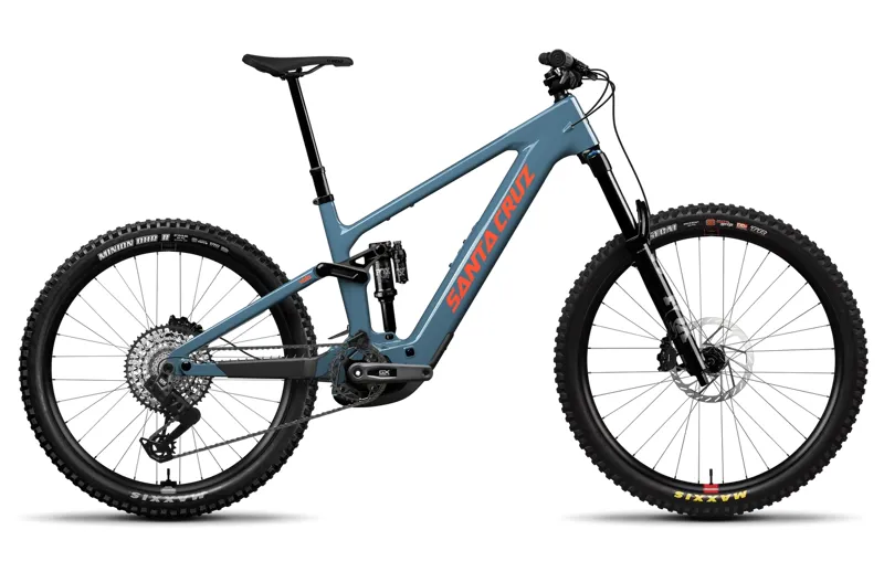 Santa Cruz Vala Carbon C GX AXS 2026 Electric MTB - Slate Blue