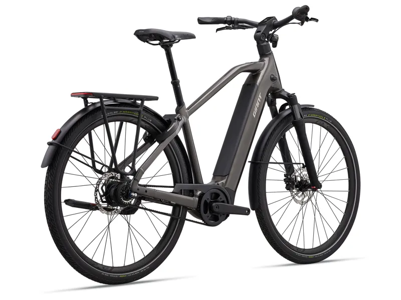 Giant AnyTour E+ 3 DD 2027 Electric Hybrid Bike - Stealth Chrome-1