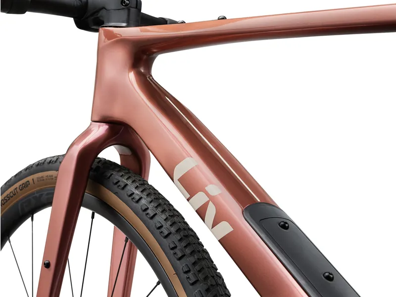 Liv Devote Advanced 1 2027 Women's Gravel Road Bike - Ember Rose-3