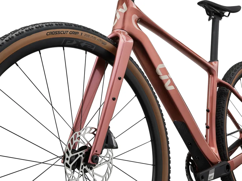 Liv Devote Advanced 1 2027 Women's Gravel Road Bike - Ember Rose-4