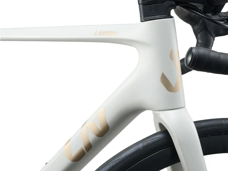 Liv Langma Advanced 2-PC 2027 Women's Carbon Road Bike - Null White-4