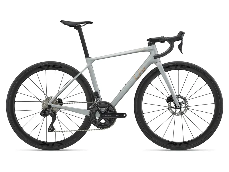 Liv Langma Advanced Pro 1-PC 2027 Women's Carbon Road Bike - Supernova Grey