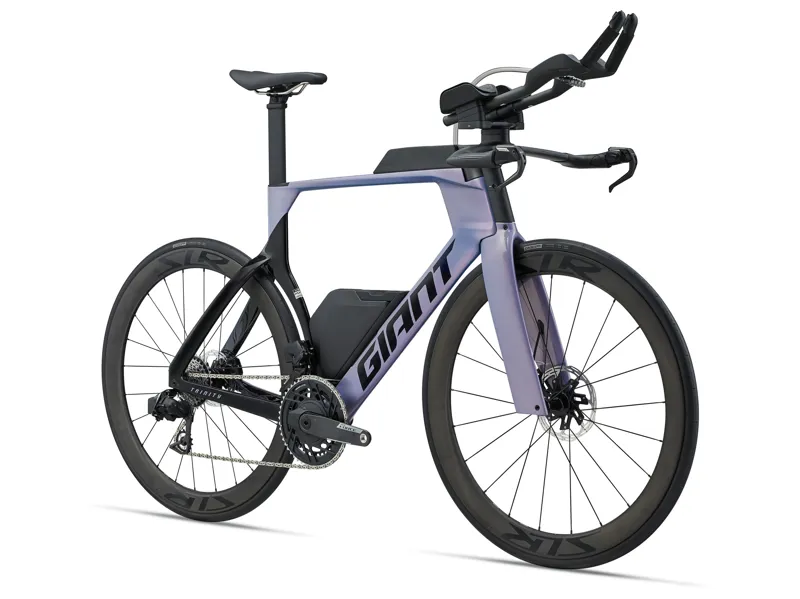 Giant Trinity Advanced SL 1 2027 Carbon Triathlon Bike - Ember Violet/Black -1