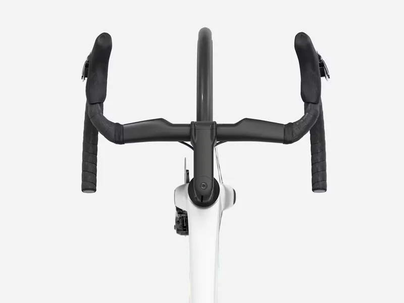 Trek Madone SL 7 2026 Carbon Aero Road Bike - Crystal White/Deep Smoke-2