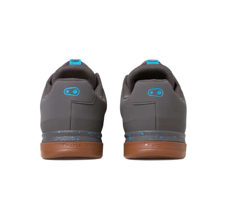 Crank Brothers Mallet Lace MTB Shoes - Grey/Blue Splatter-4