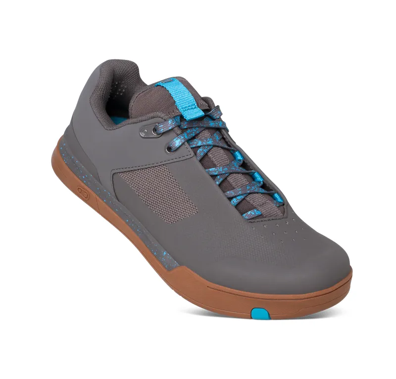 Crank Brothers Mallet Lace MTB Shoes - Grey/Blue Splatter