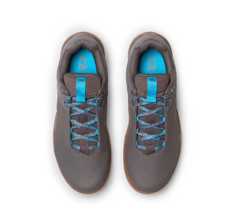 Crank Brothers Mallet Lace MTB Shoes - Grey/Blue Splatter-3