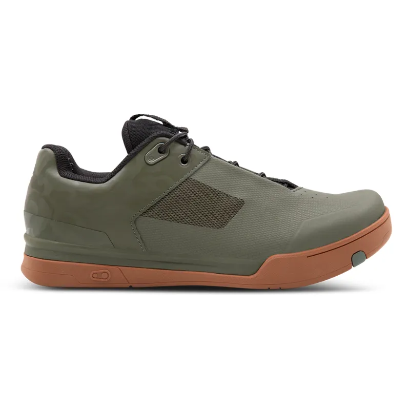Crank Brothers Mallet Lace MTB Shoes - Camo Green/Gum-1