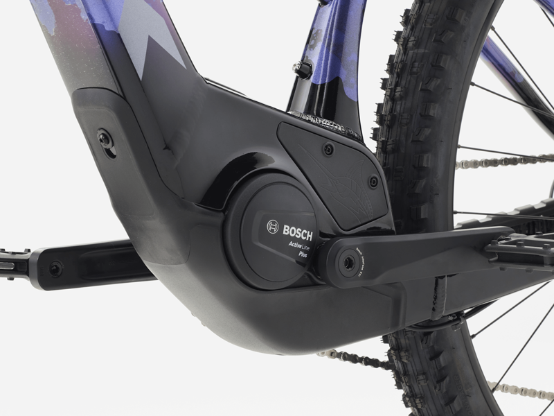 Trek Marlin+ 8 29er 2026 Electric Hardtail MTB - Purple Flip/Black-4