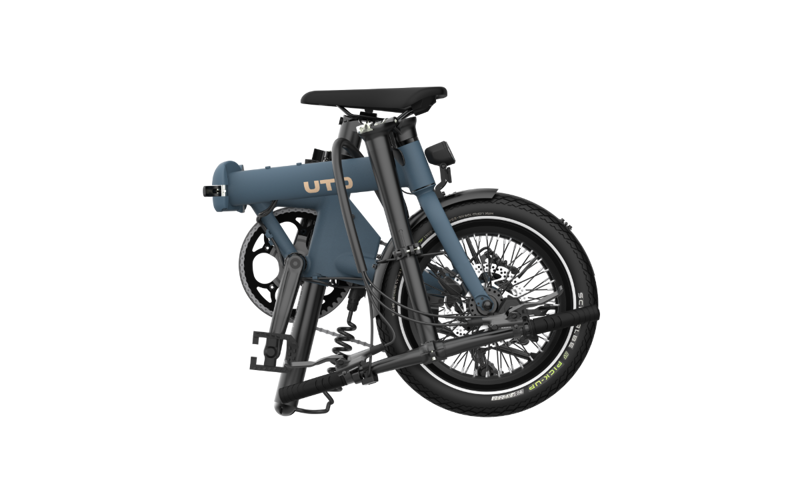 UTO Morning OG16 2026 Electric Folding Bike - Ocean Blue-1
