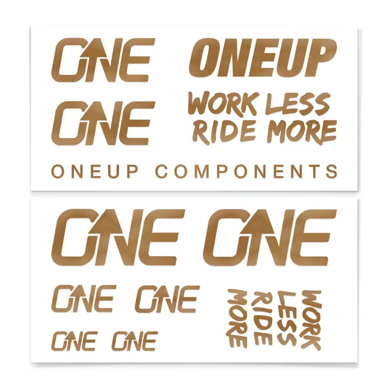 One Up Decal Kit - Bronze