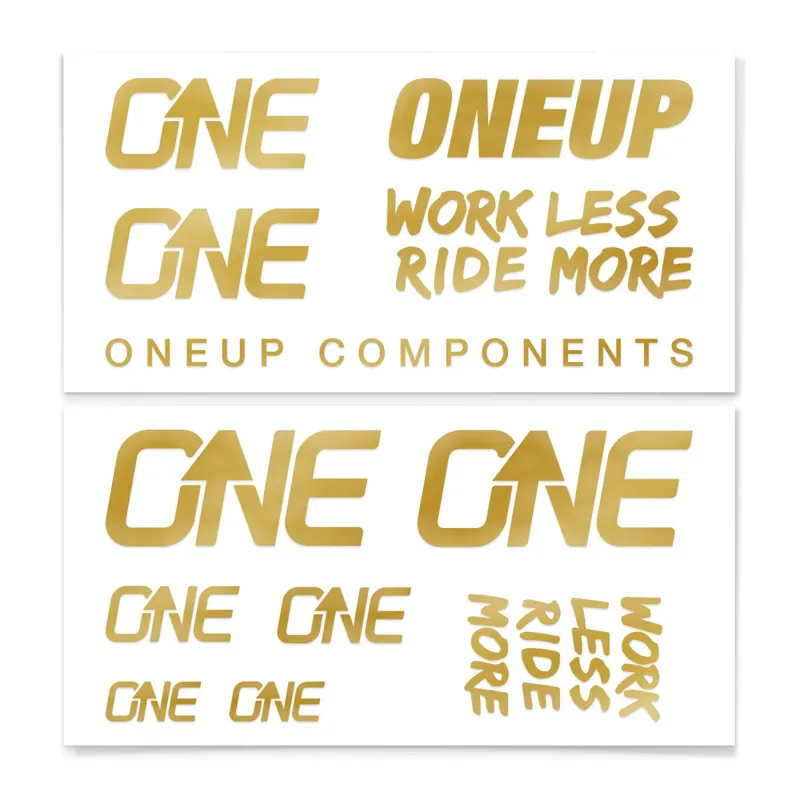 One Up Decal Kit - Gold