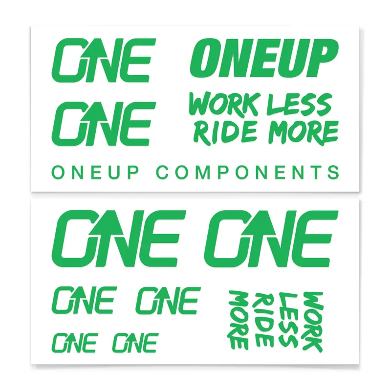 One Up Decal Kit - Green