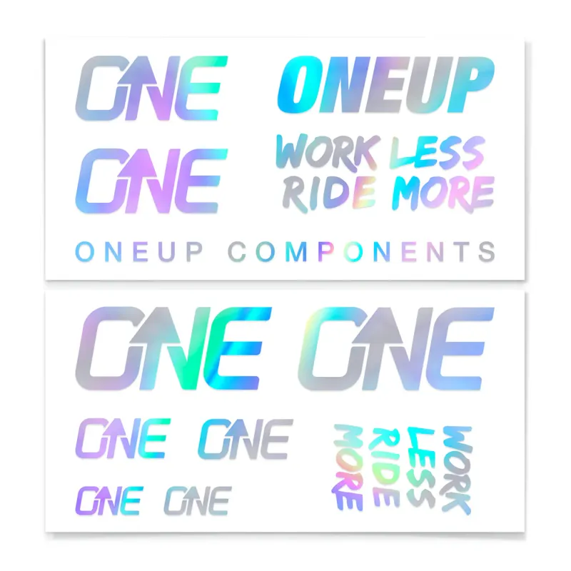 One Up Decal Kit - Oil Slick