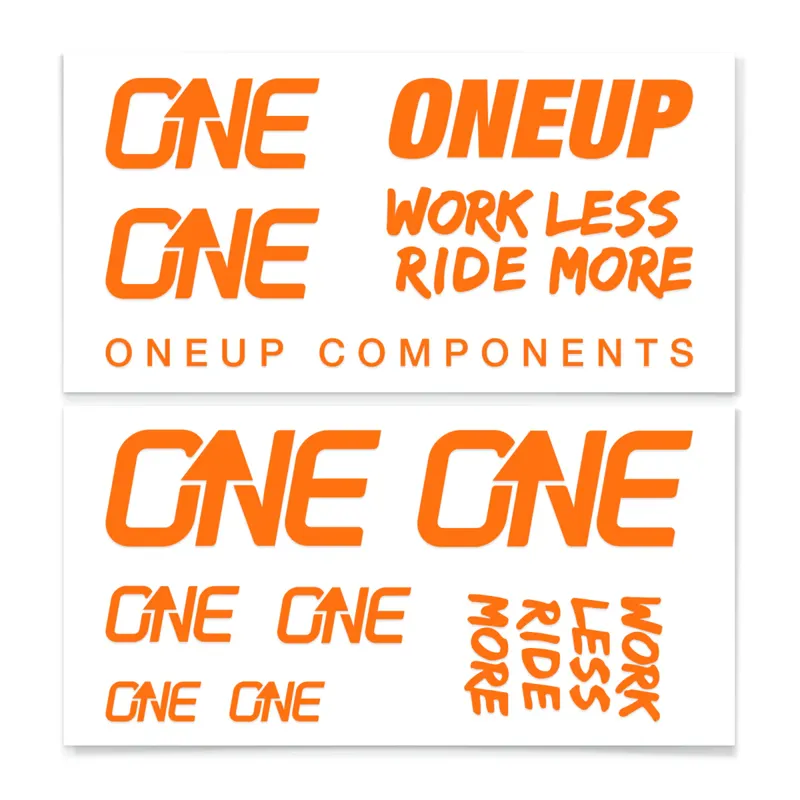 One Up Decal Kit - Orange