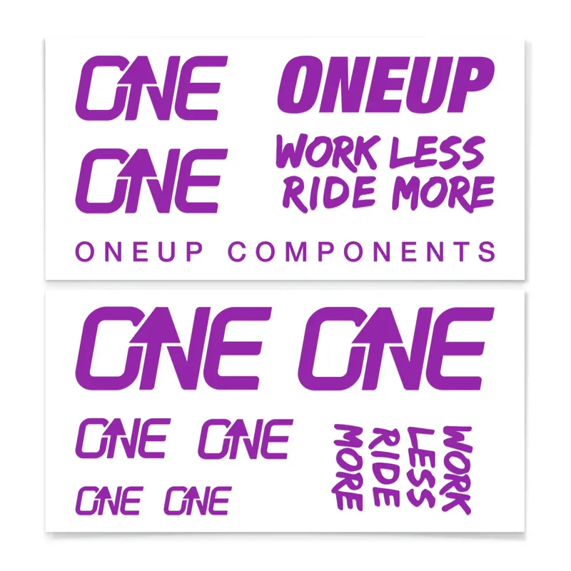 One Up Decal Kit - Purple