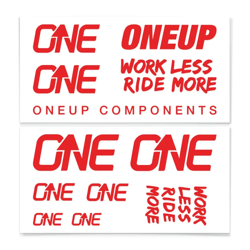 One Up Decal Kit - Red