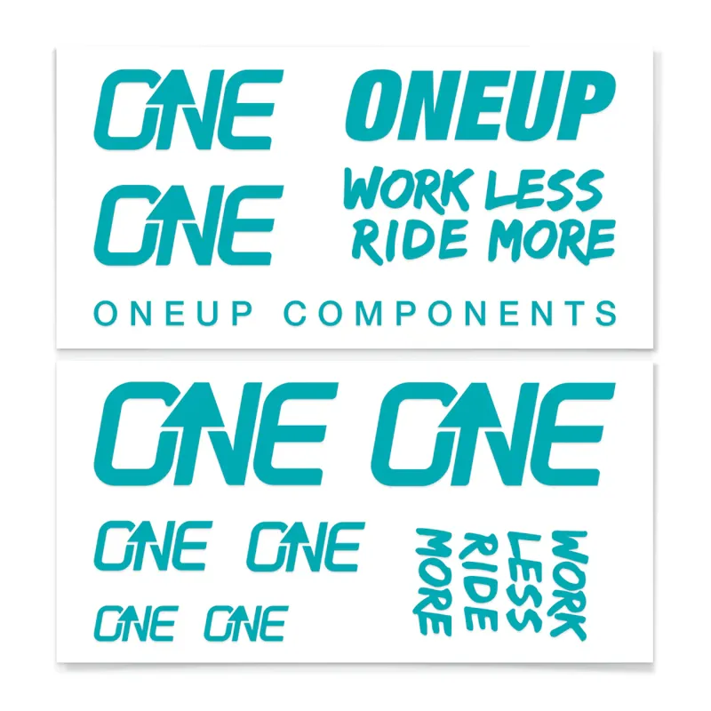 One Up Decal Kit - Turquoise
