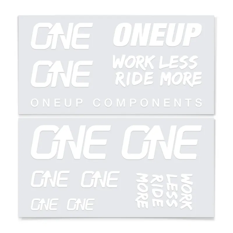 One Up Decal Kit - White