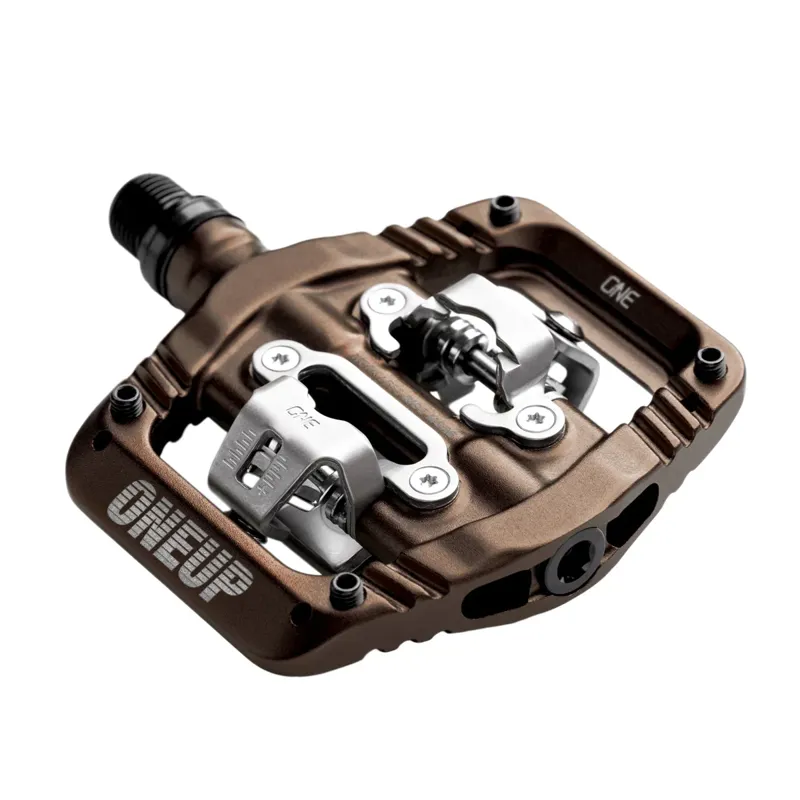 One Up Clip MTB Pedals - Bronze-2