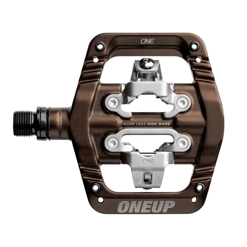 One Up Clip MTB Pedals - Bronze