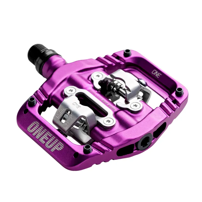 One Up Clip MTB Pedals - Purple-2