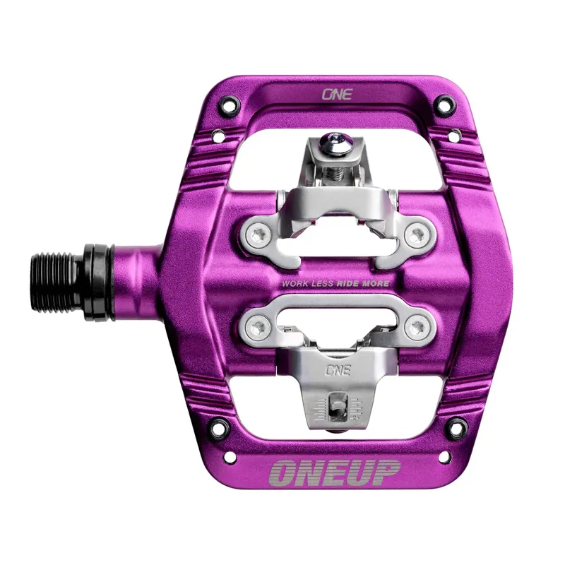 One Up Clip MTB Pedals - Purple