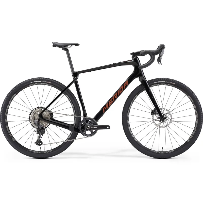 Merida Silex 7000 2025 Carbon Gravel Road Bike Black Bronze Gold