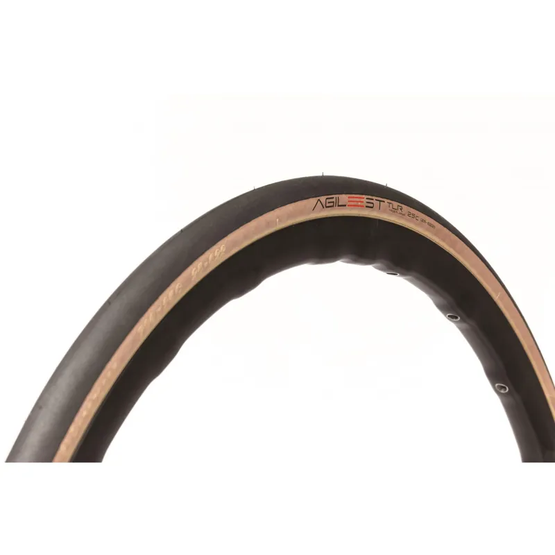 Panaracer Agilest TLR Folding Road Tyre - 700c - Black/Amber