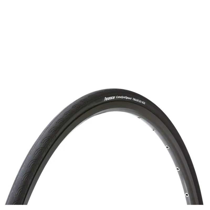 Panaracer Catalyst Clincher Road Bike Tyre - 700 x 25c - Black