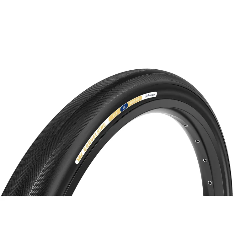 Panaracer GravelKing Slick TLR Gravel Tyre - Black/Black