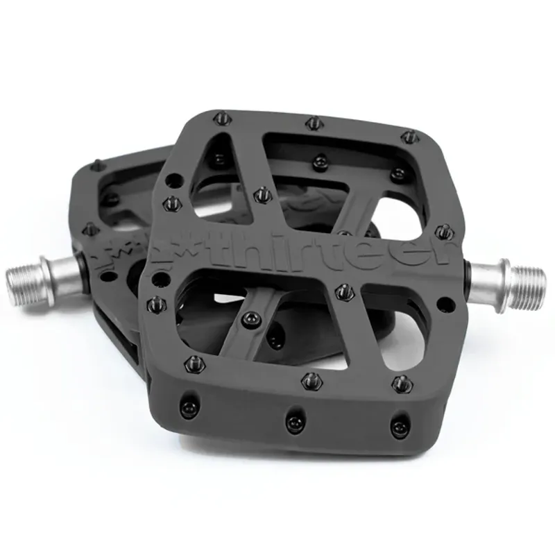 E-Thirteen Base Flat Composite MTB Pedal - Black