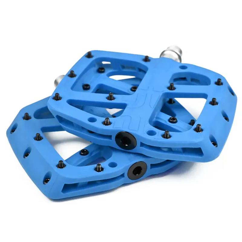 E-Thirteen Base Flat Composite MTB Pedal - Blue